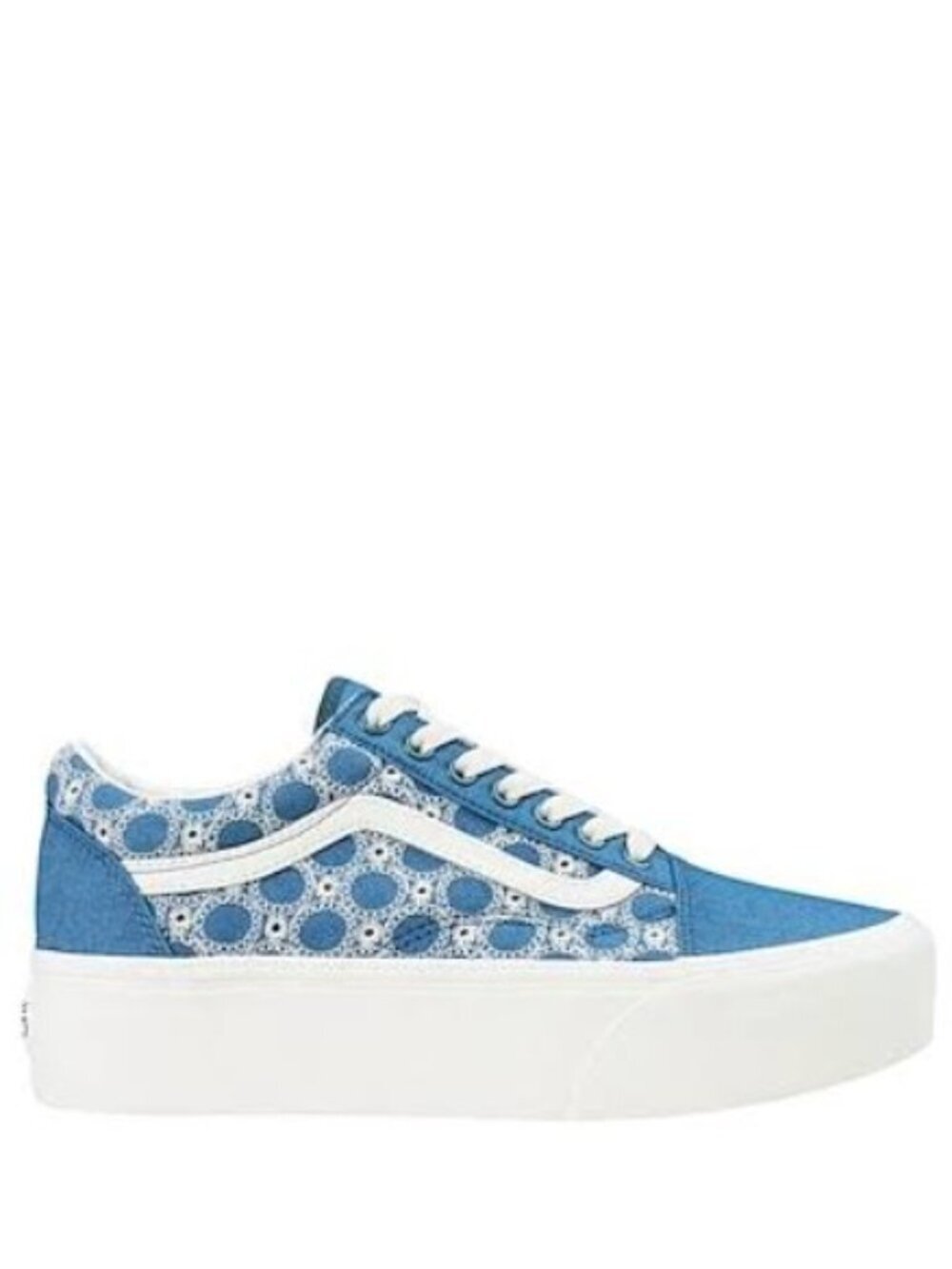 Vans Old Skool Stackform Sneakers in "Denim Mix Blue"